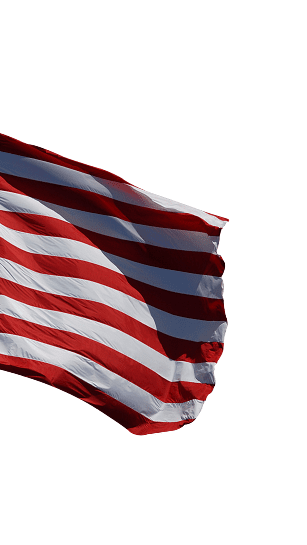 American flag stripes cropped.